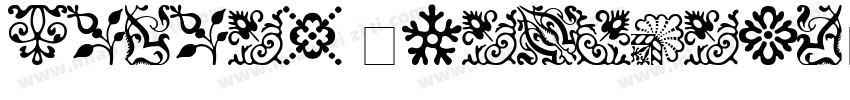 Bodoni Ornaments字体转换